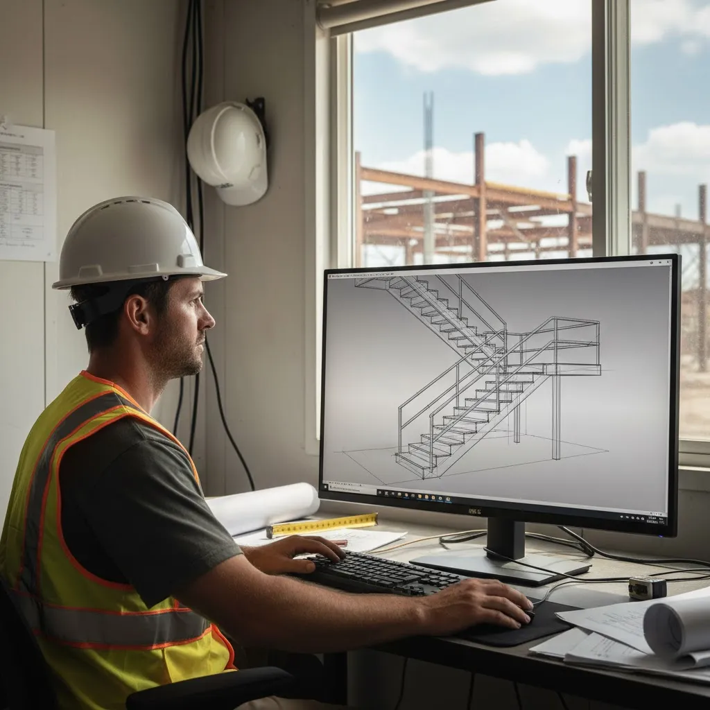 construction-worker-stair