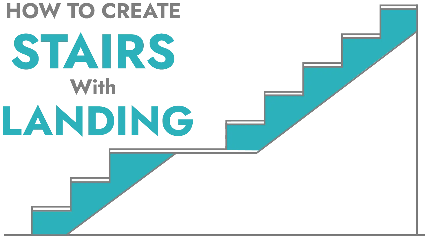 How to Build Stairs with a Landing (Step-by-Step Guide)